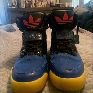 Adidas rare high tops size 12: worn twice
